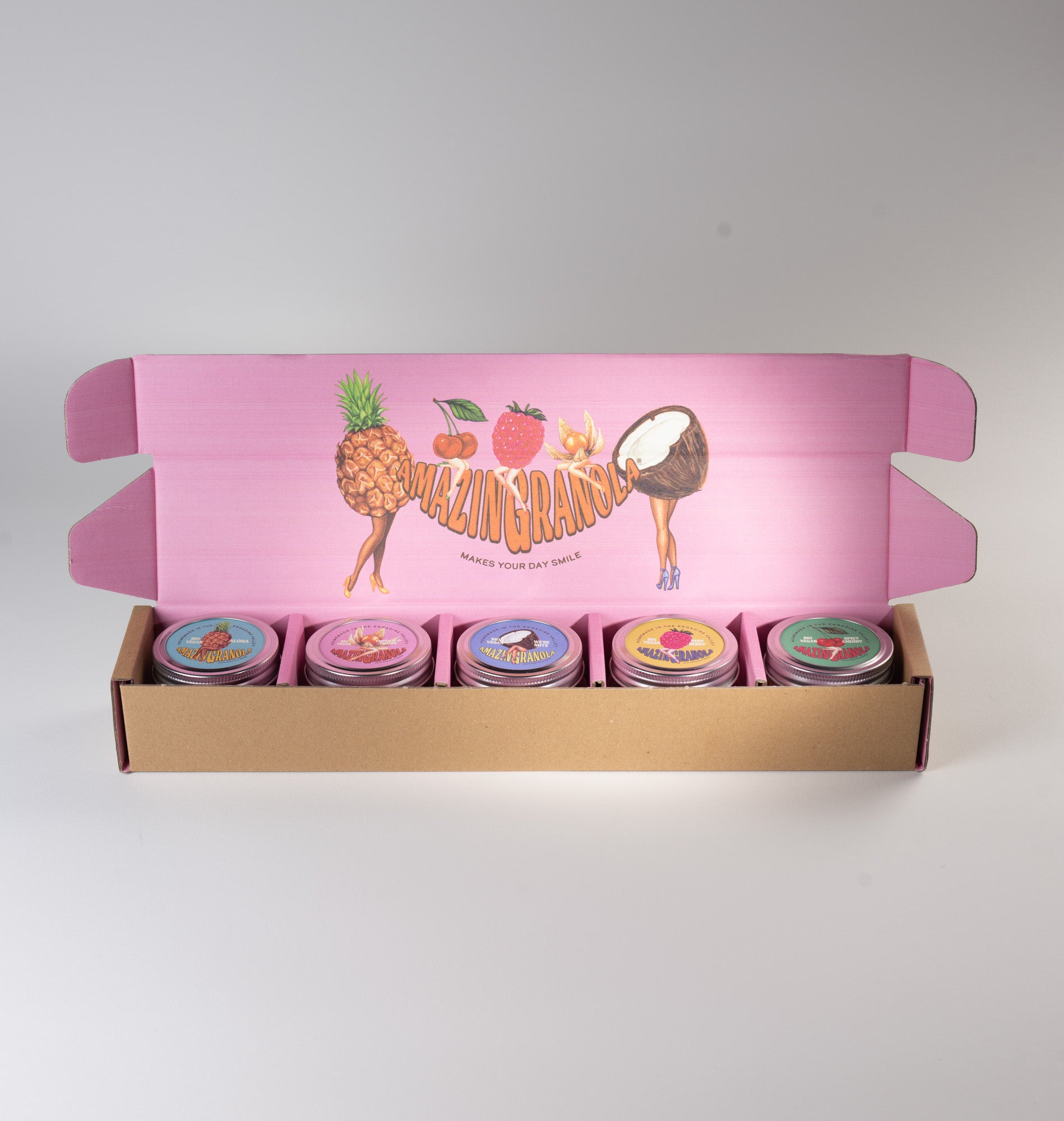 BIO AMAZINGRANOLA DEGUSTIER- & GESCHENKBOX "KLEIN" 2