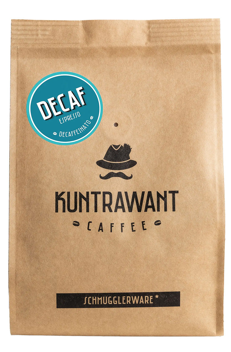 "Decaf" koffeinfrei Espresso Bohnen 1