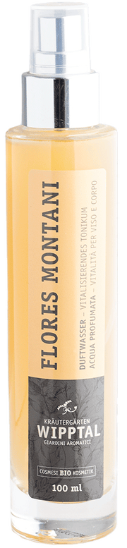 Duftwasser mit Wildrose "Flores Montani" Bio 1