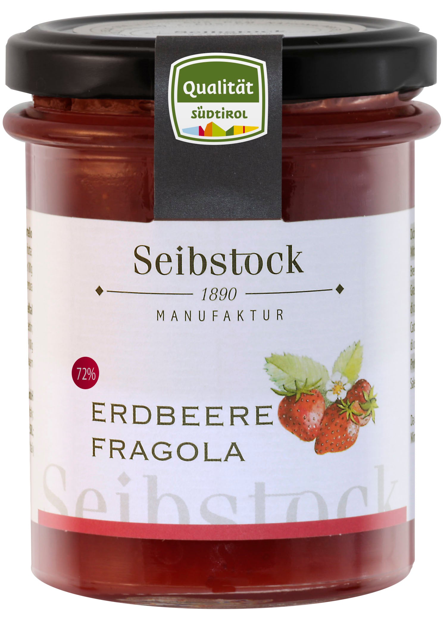 Erdbeere 72% Fruchtaufstrich 1