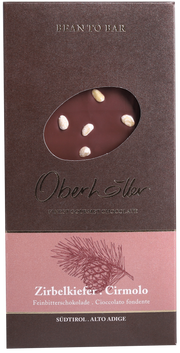 Feinbitterschokolade Zirbelnuss 1