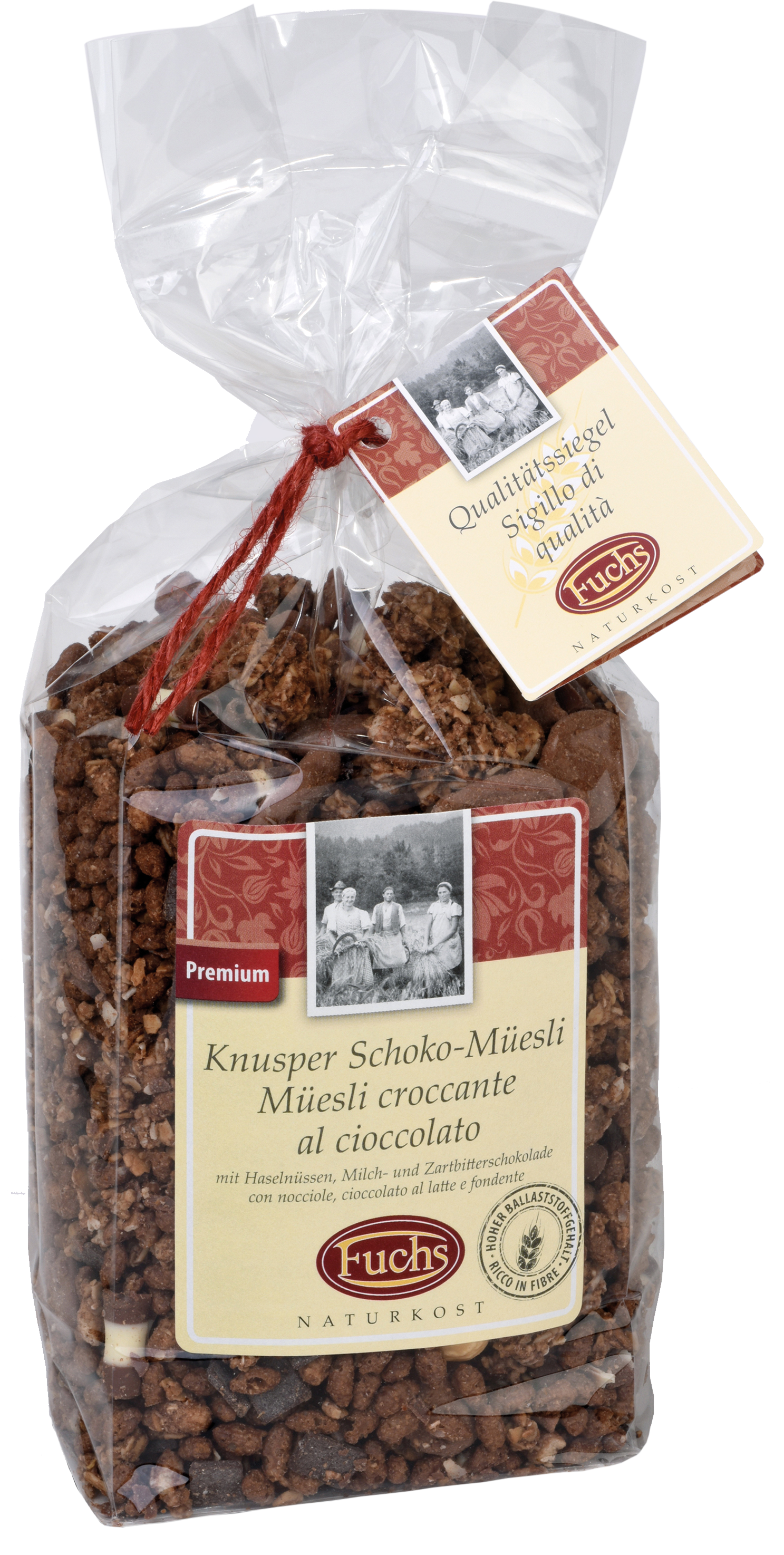 Knusper Müsli Schokolade Haselnuss 1