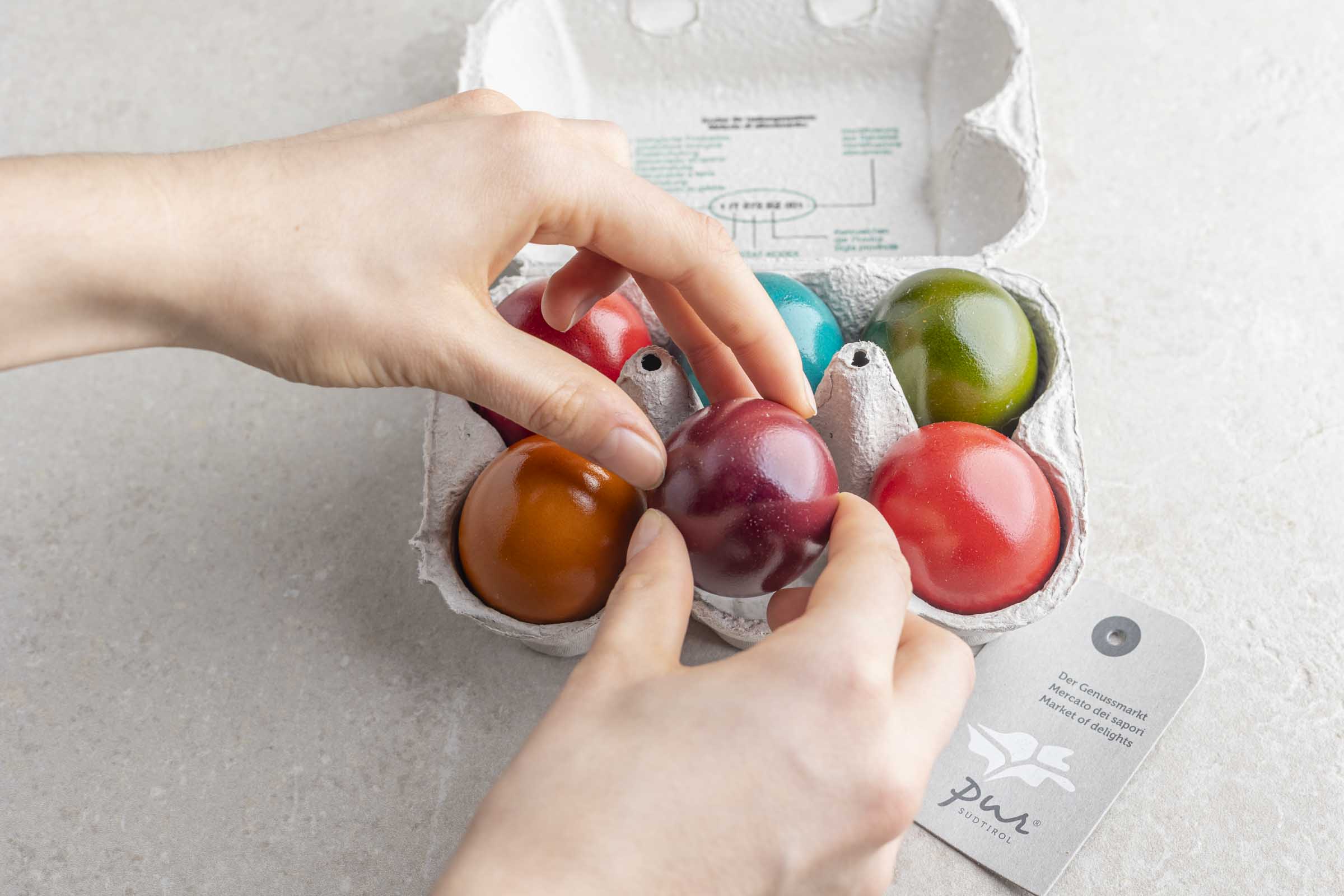 Ostereier gefärbt & gekocht 3