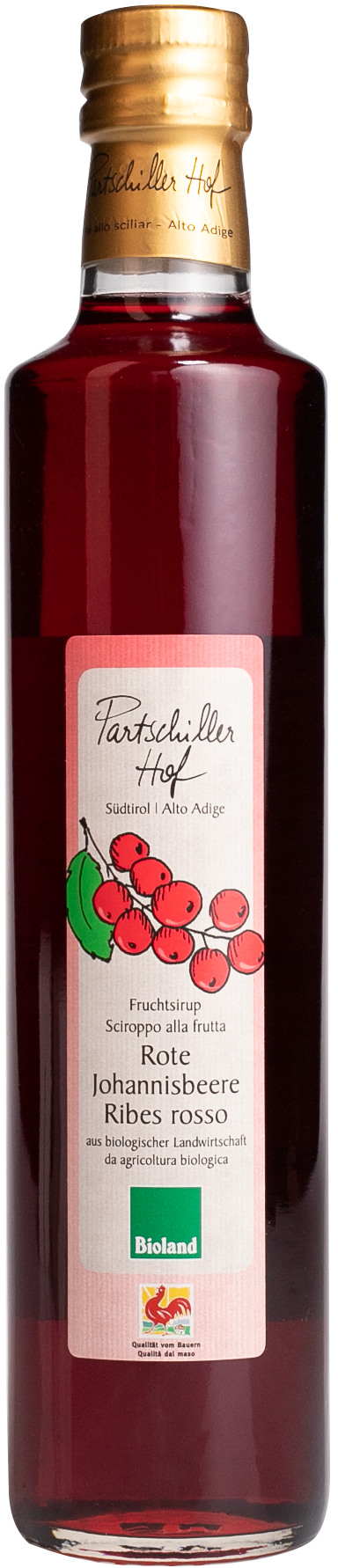 Roter Johannisbeersirup Bio 1