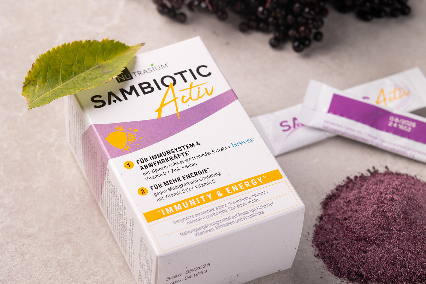 Sambiotic Aktiv 20Sticks Nutrasium  3