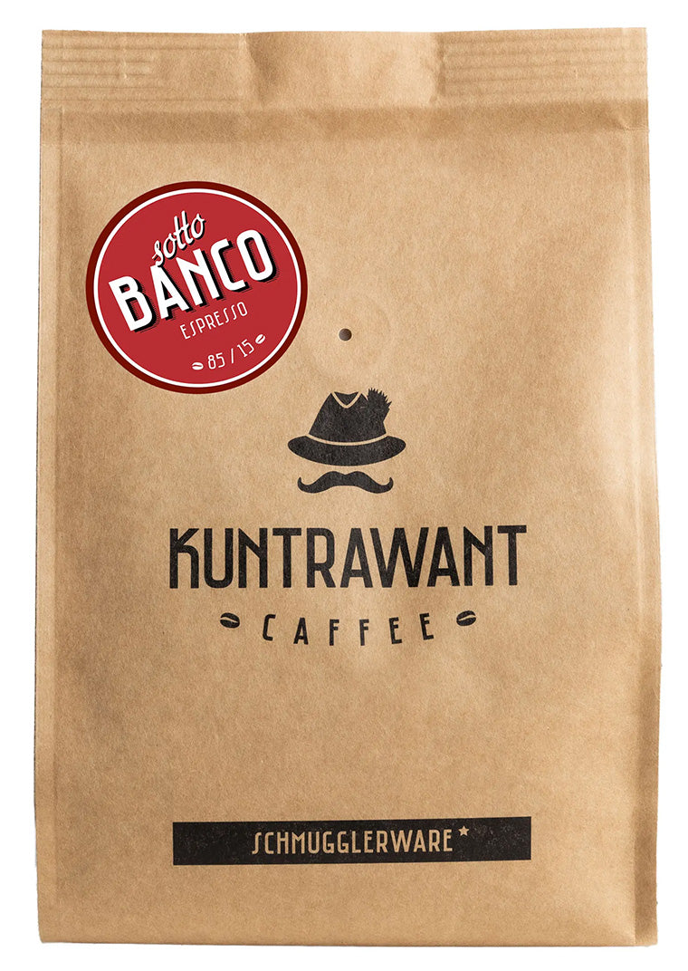 "Sotto Banco" 85% Arabica 15% Robusta Espresso Bohnen 1