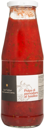 Tomatensauce mit Basilikum 1