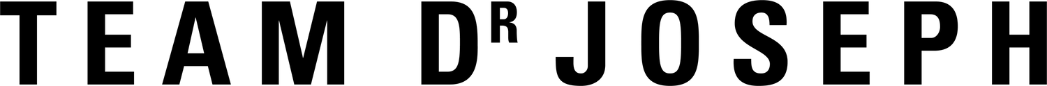 TEAM DR JOSEPH  Logo