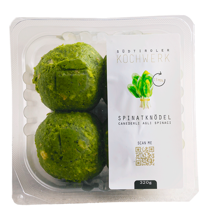 8er Packung BIS Spinat-Käseknödel WP Fine Food 1