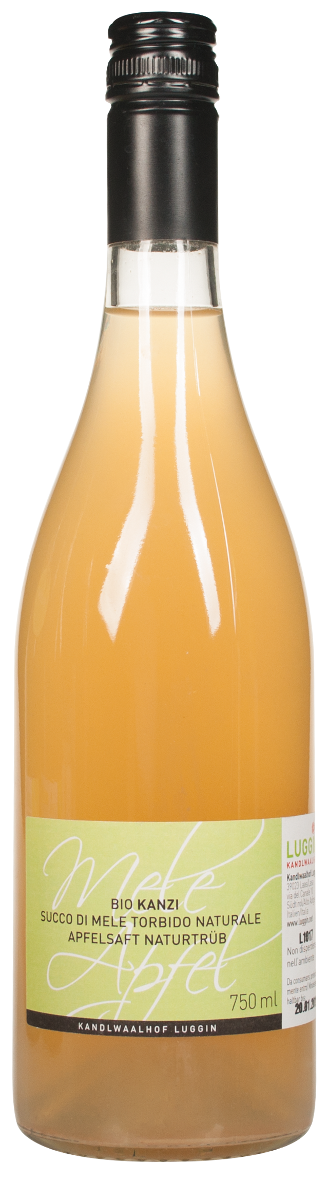 Apfelsaft mit Holunder Bio 1