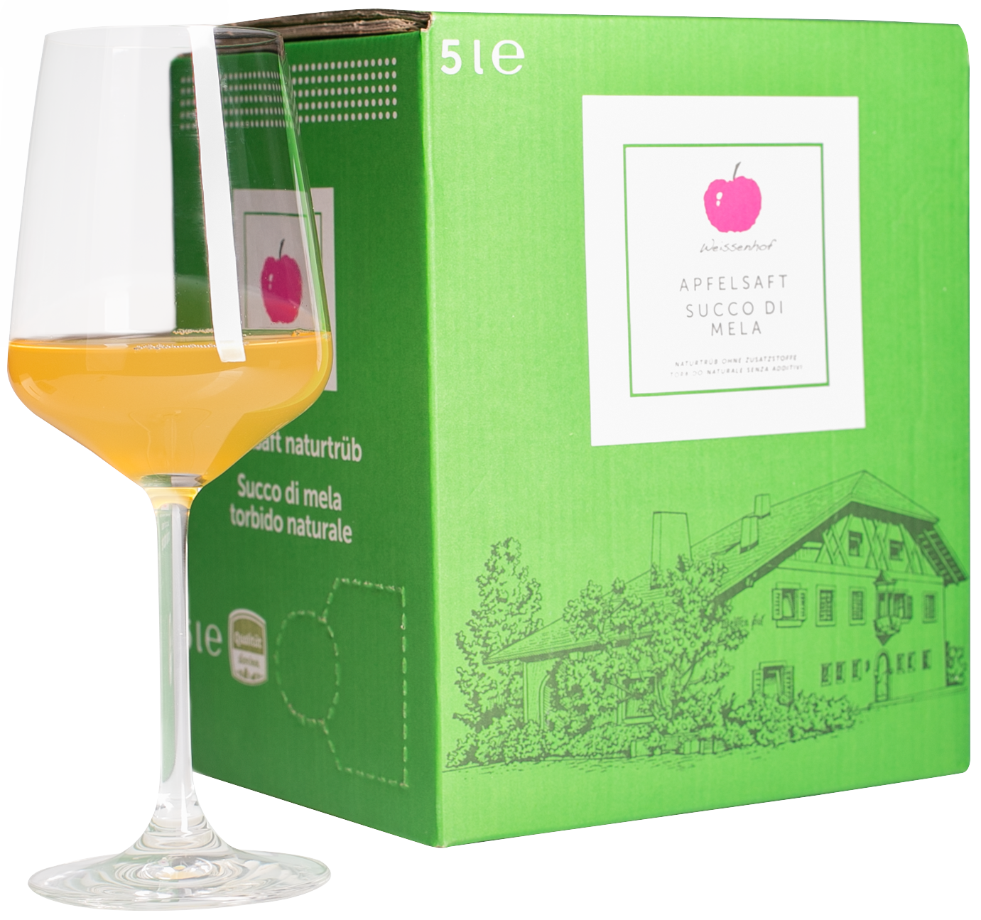 Apfelsaft naturtrüb Bag in Box 1