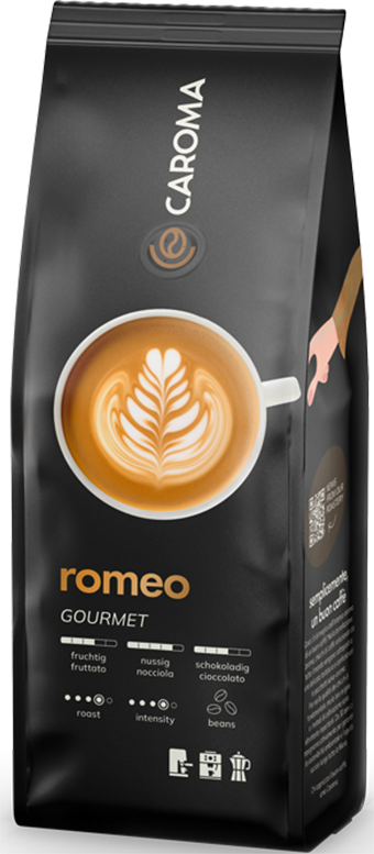 Arabica Gourmet "Romeo" Bohnen 1