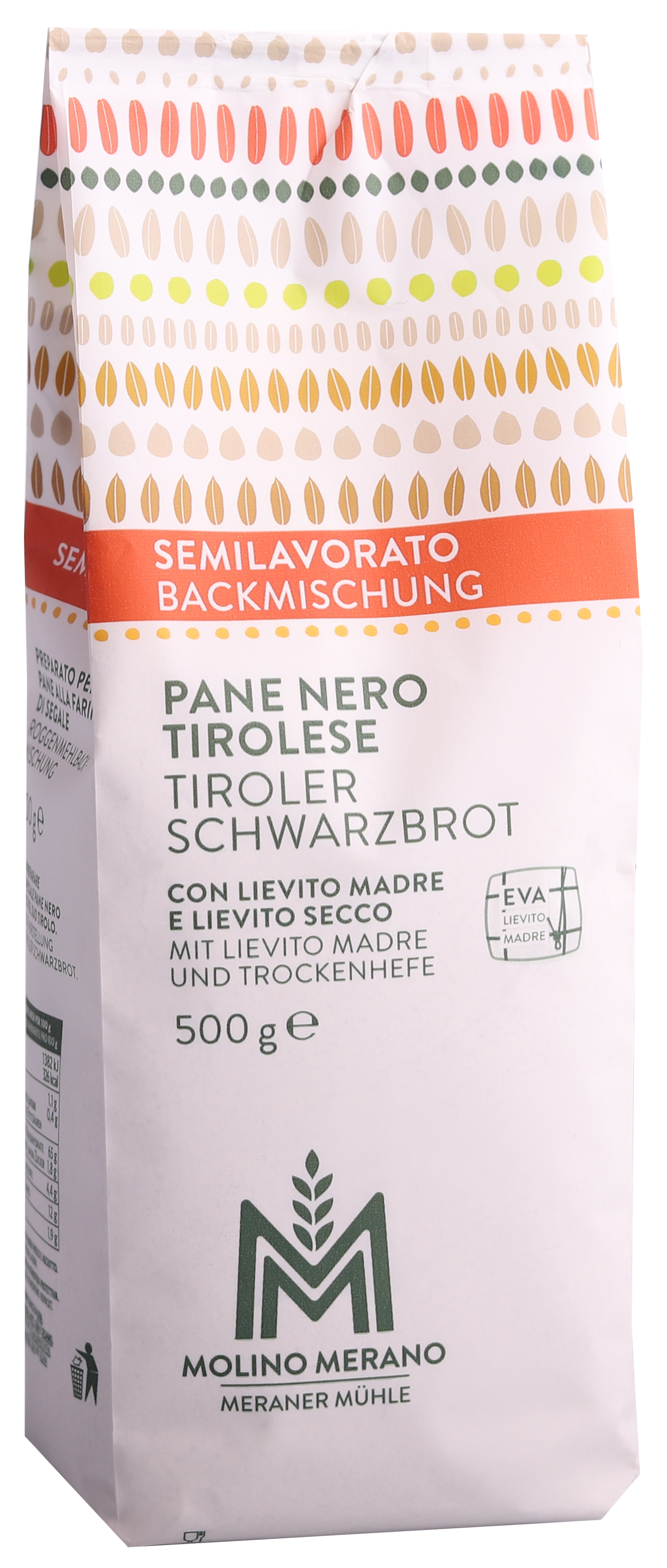Backmischung Tiroler Schwarzbrot 1