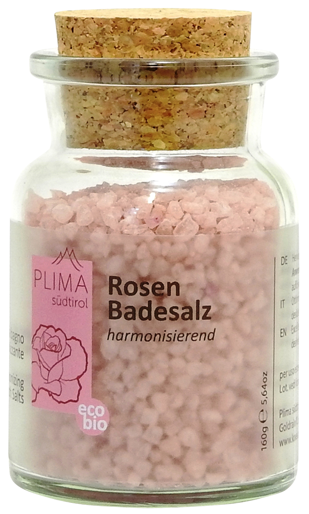 Badesalz Rose harmonisierend Bio 1