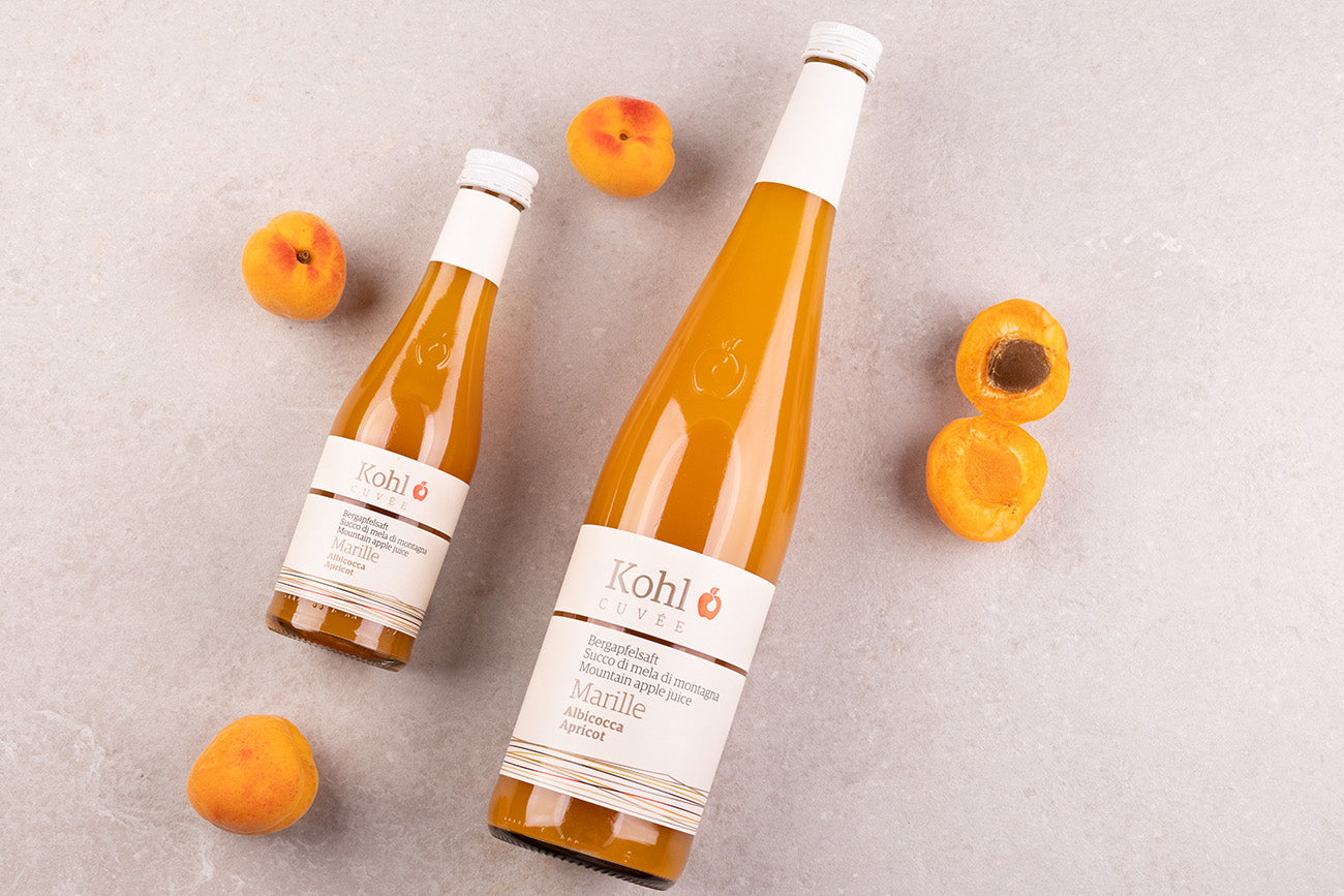 Bergapfelsaft mit Marille 3