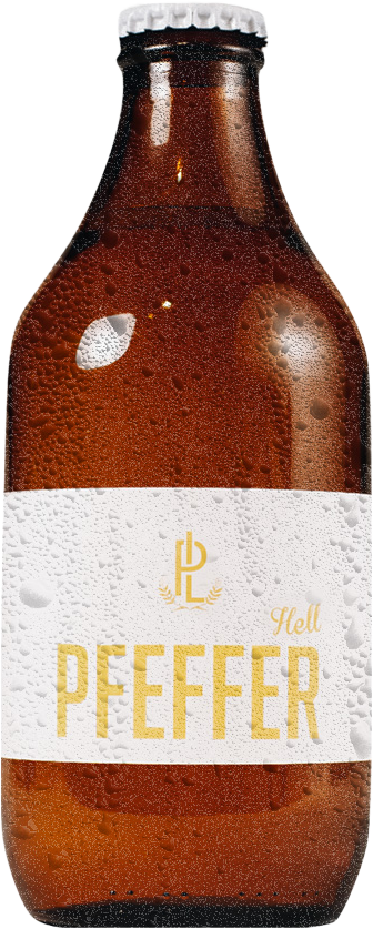 Bier Hell "Pfeffer" 1