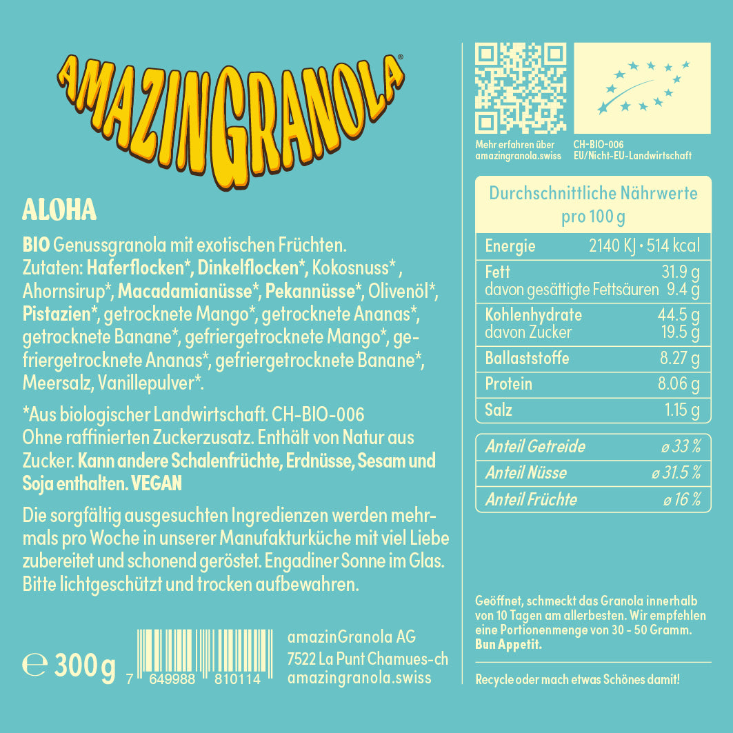 BIO AMAZINGRANOLA "ALOHA" 4