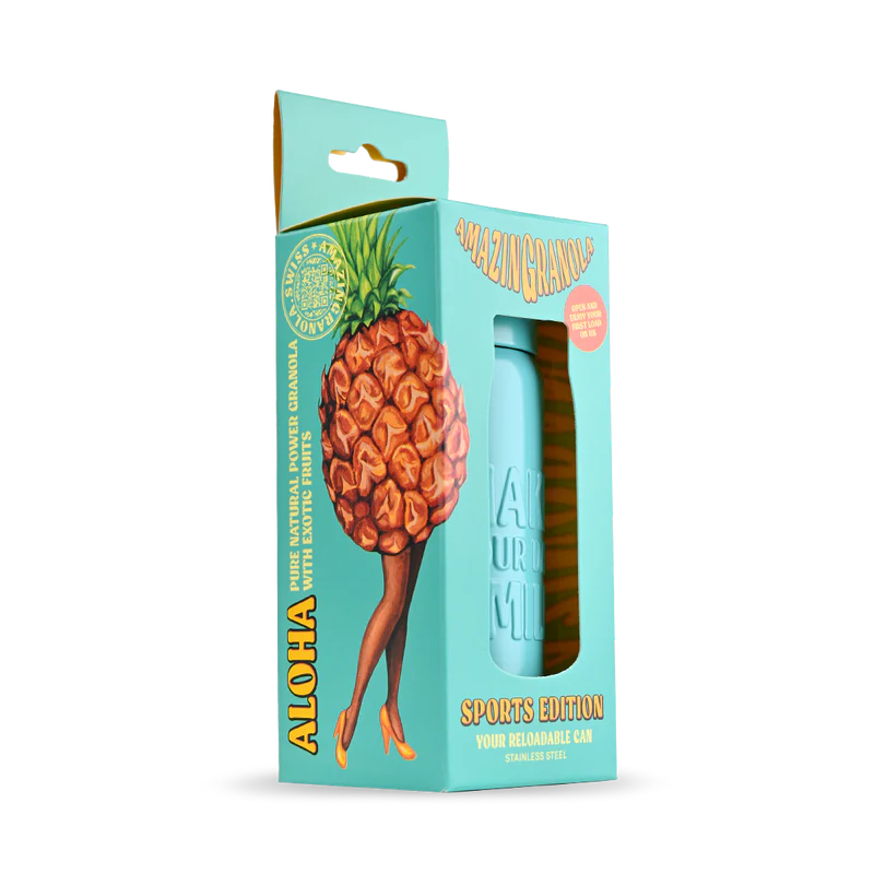 Bio AmazinGranola "aloha" sports can 1