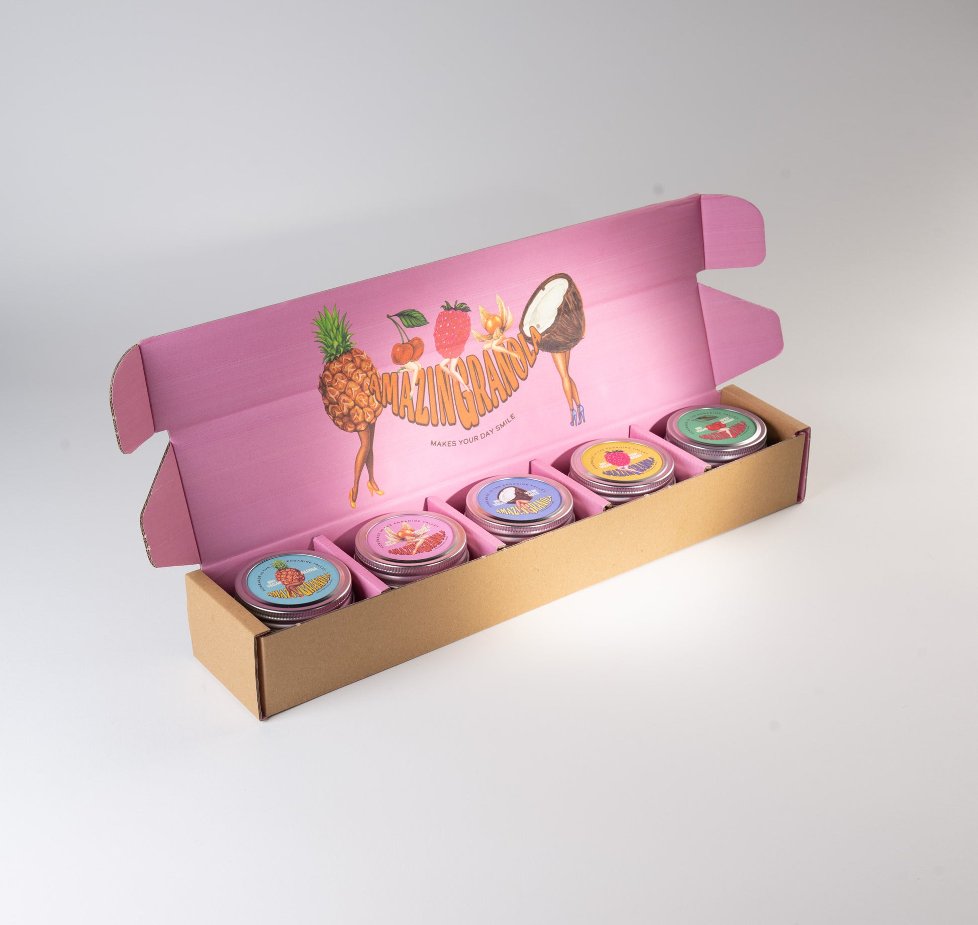 BIO AMAZINGRANOLA DEGUSTIER- & GESCHENKBOX "KLEIN" 3