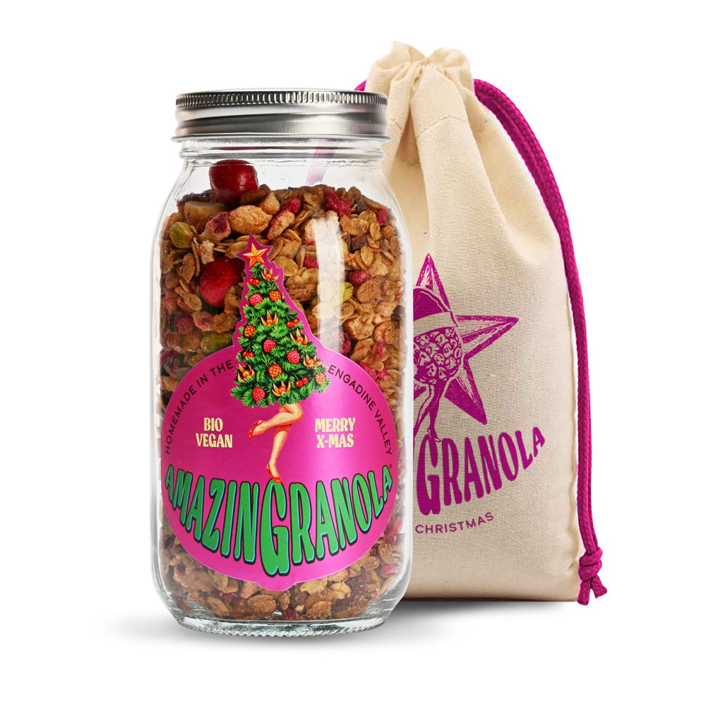BIO AMAZINGRANOLA GESCHENKBOX "MERRY X-MAS MIX" 2