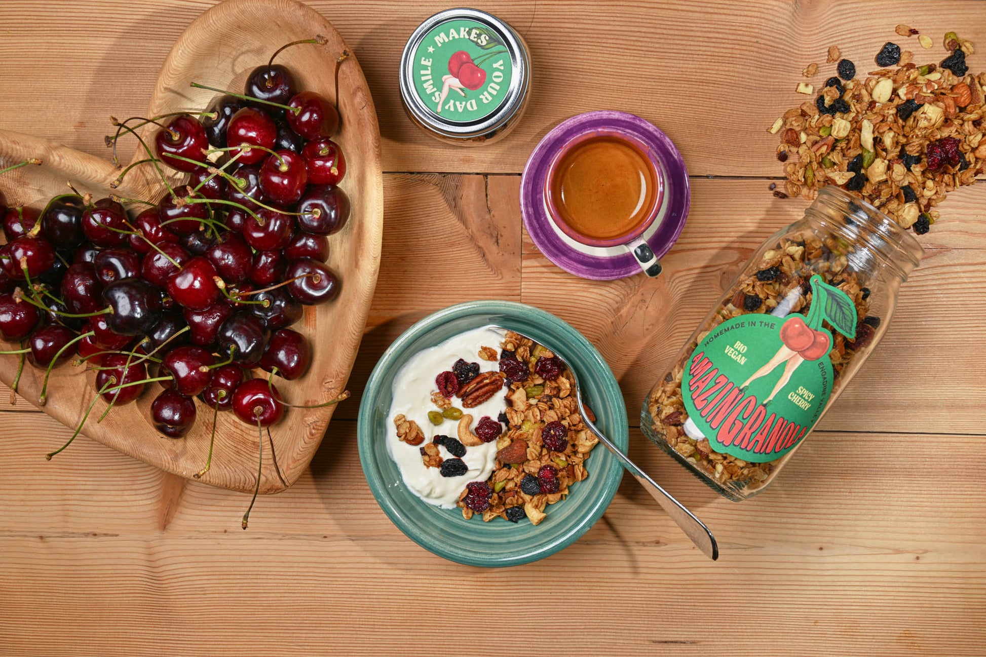 BIO AMAZINGRANOLA "SPICY CHERRY" 3