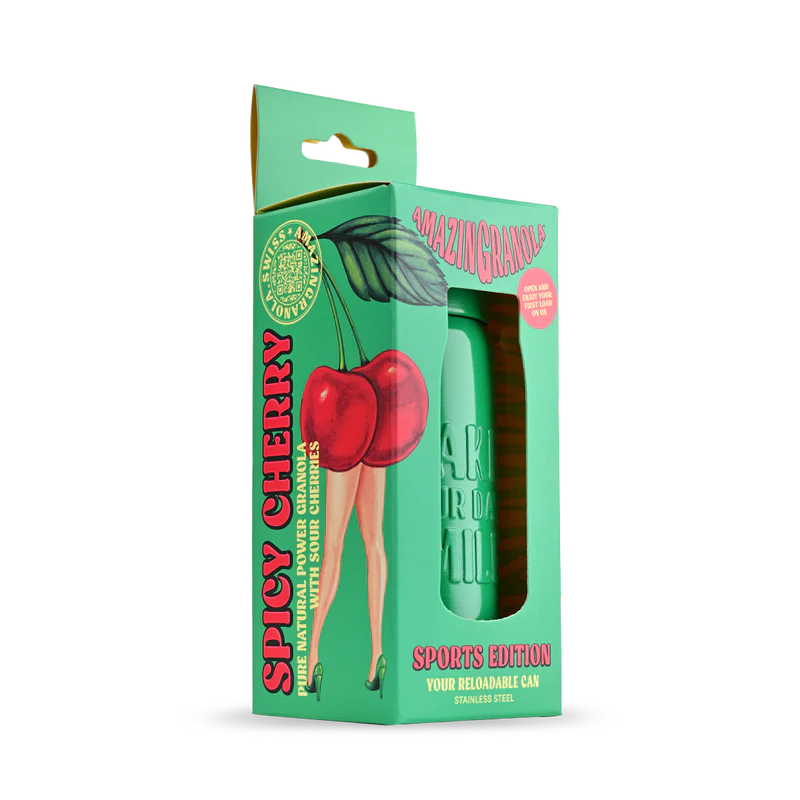 Bio AmazinGranola "spicy cherry" sports can 1