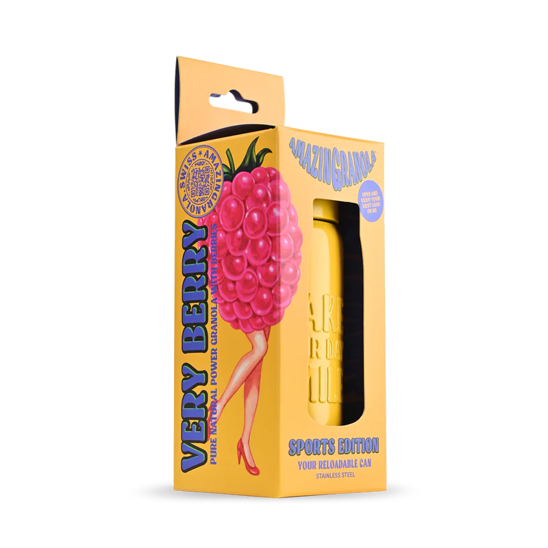 Bio AmazinGranola "verry berry" sports can 1