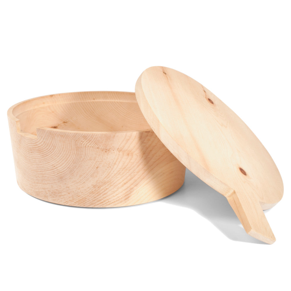 Brotdose aus Zirbenholz 2