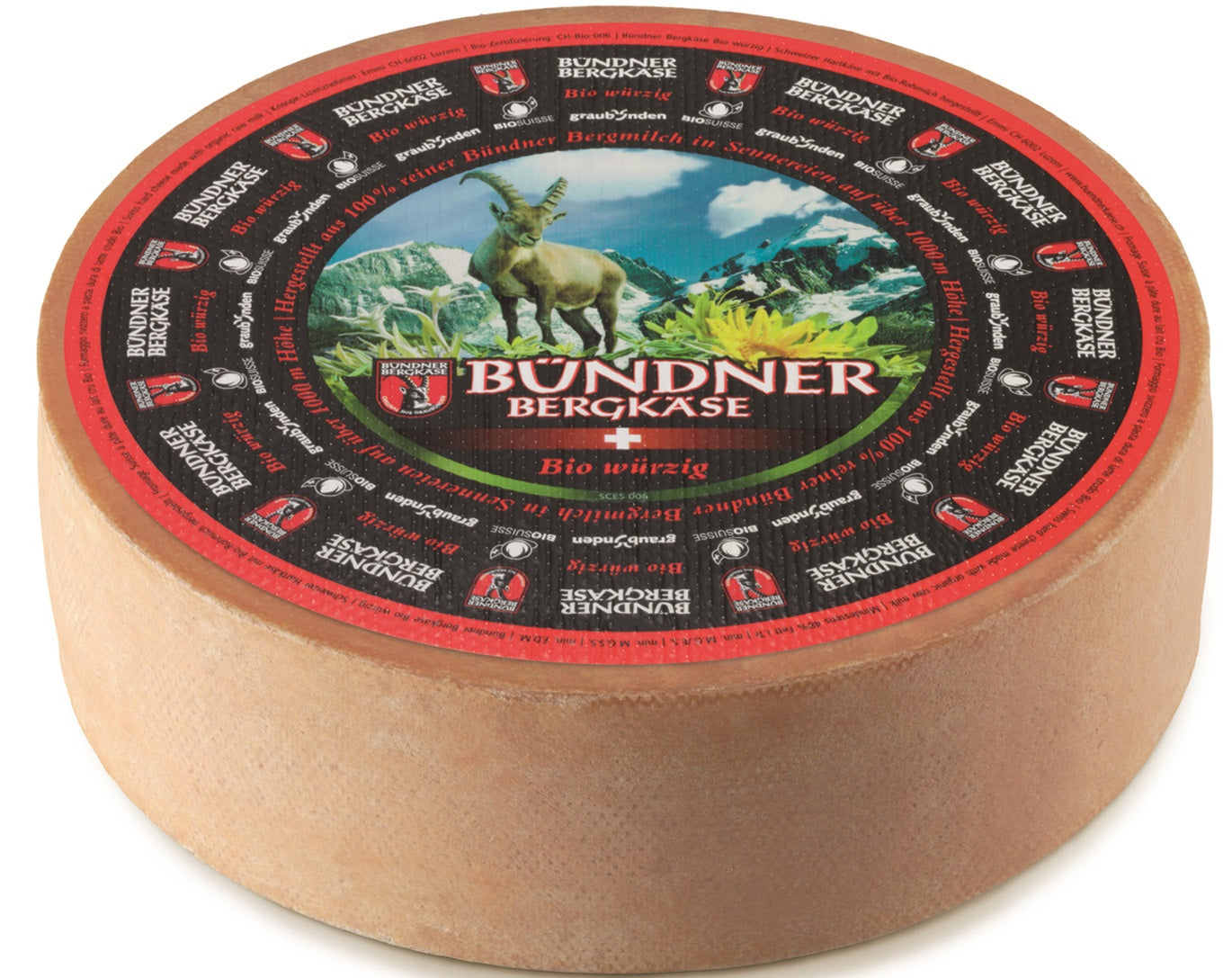 Bündner Bergkäse Bio würzig 2