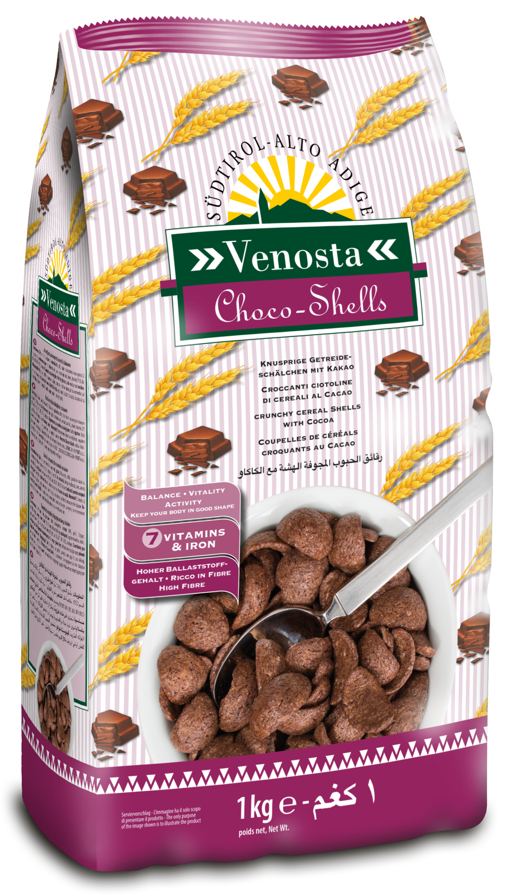 Choco Shells Venosta 1kg 1