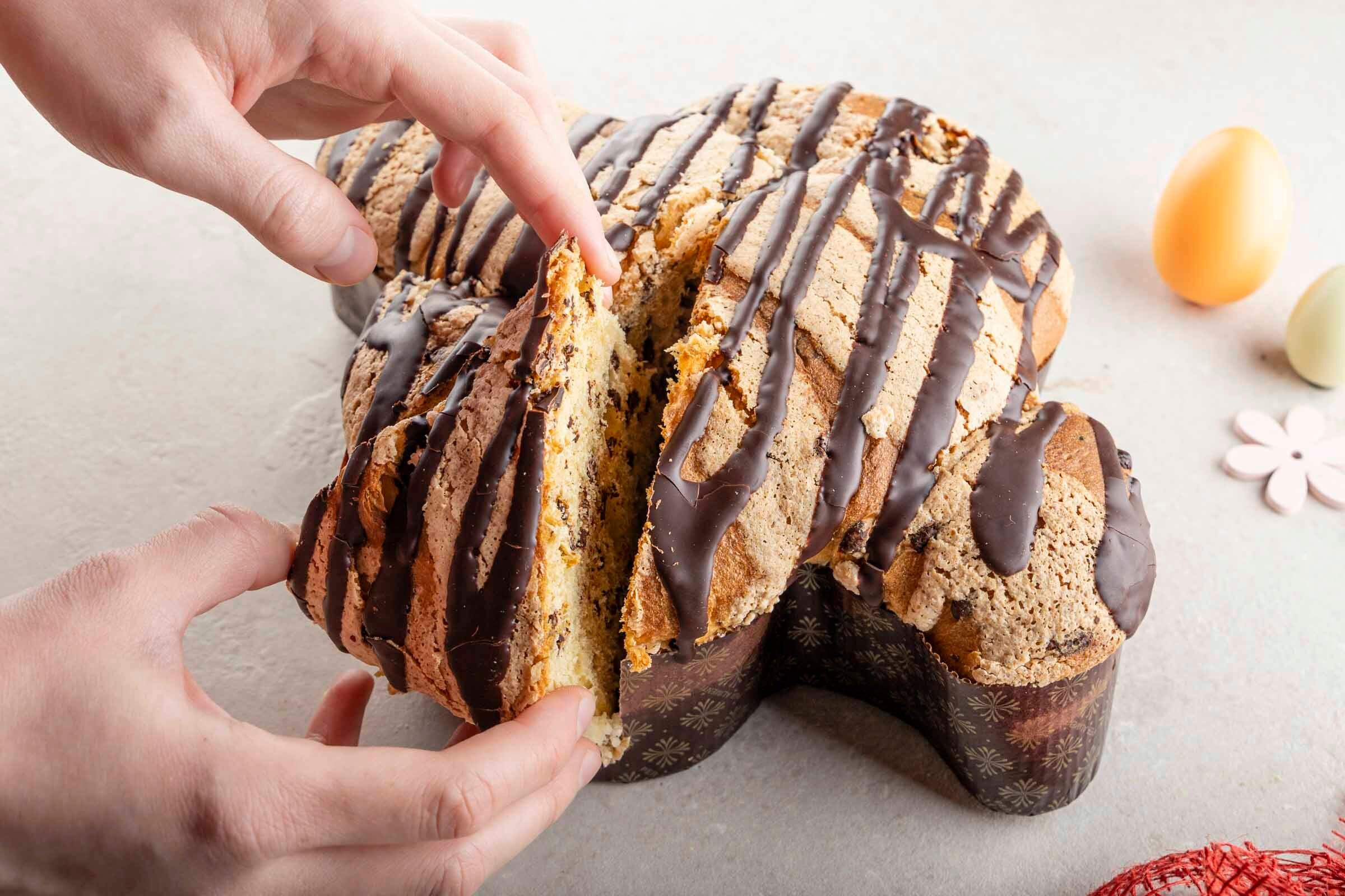 Colomba mit Schokolade Bio 2