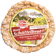 Dinkel-Vollkorn Schüttelbrot mit Hanf 1