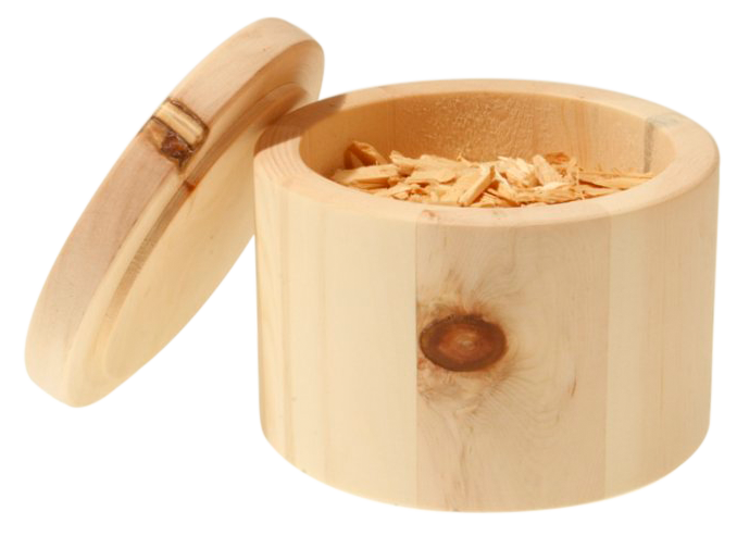 Duftdose aus Zirmholz klein 1