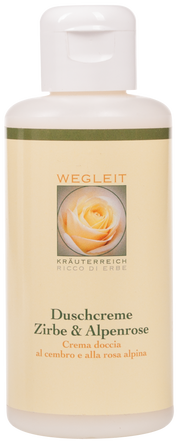 Duschcreme mit Zirbe und Alpenrose Bio 1
