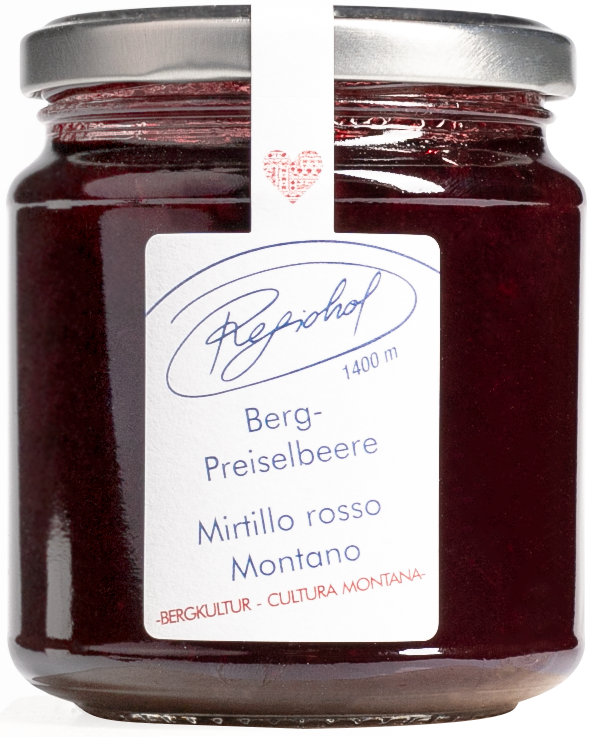 Edelfkonfitüre Bergpreiselbeere 1