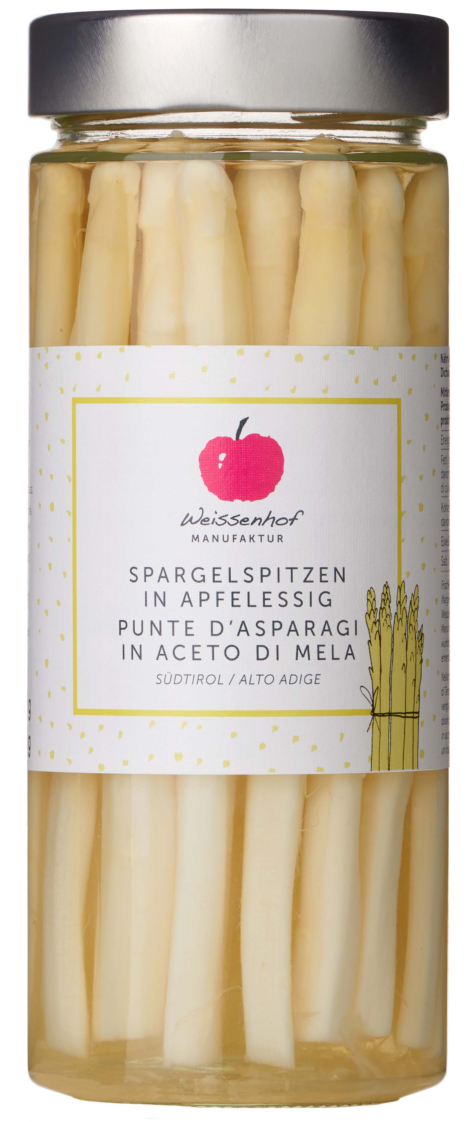 Eingelegte Spargelspitzen in Apfelessig  1