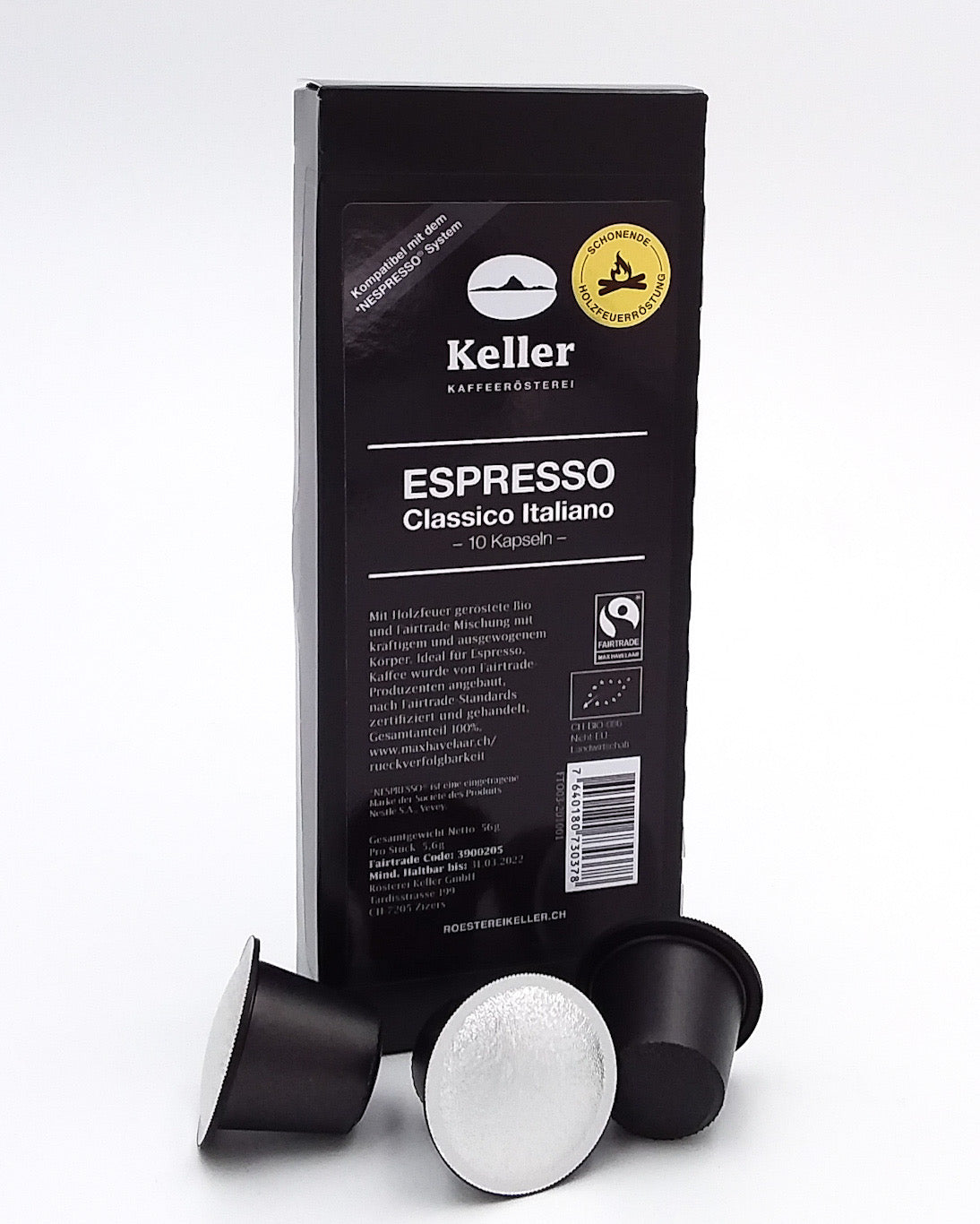 Espresso Classico Italiano - BIO und fairtrade; KAPSELN 1