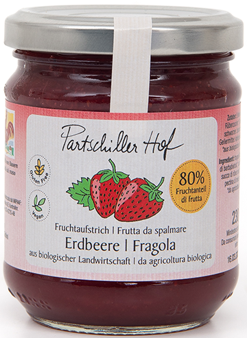Fruchtaufstrich Erdbeere Bio 1