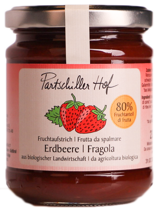 Fruchtaufstrich Erdbeere Bio 1