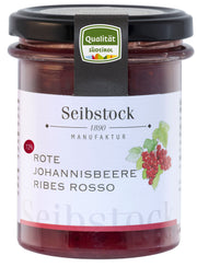 Fruchtaufstrich Johannisbeere 72% "Seibstock"  1