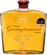 Gealterter Grappa Gewürztraminer Riserva 1