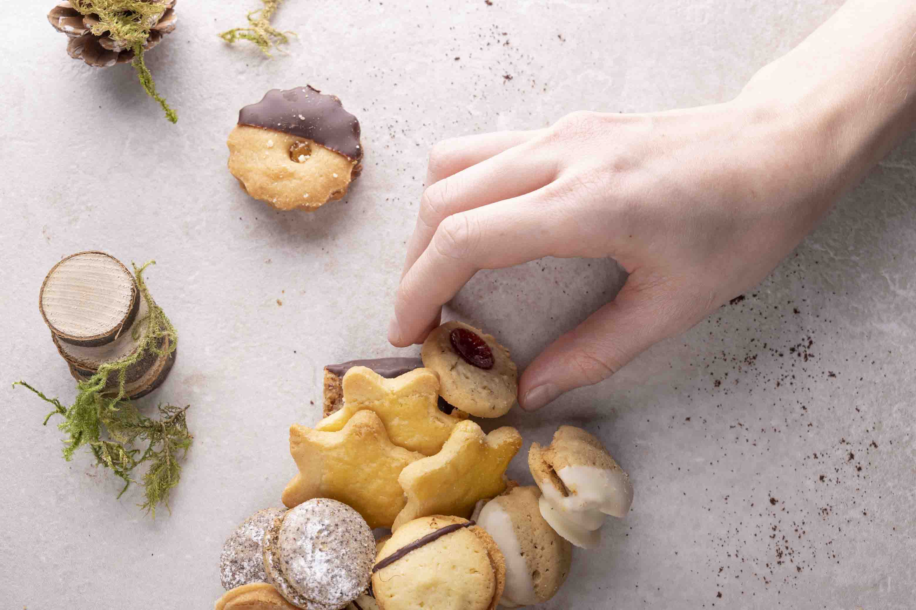Gemischte Weihnachtskekse Bio 2