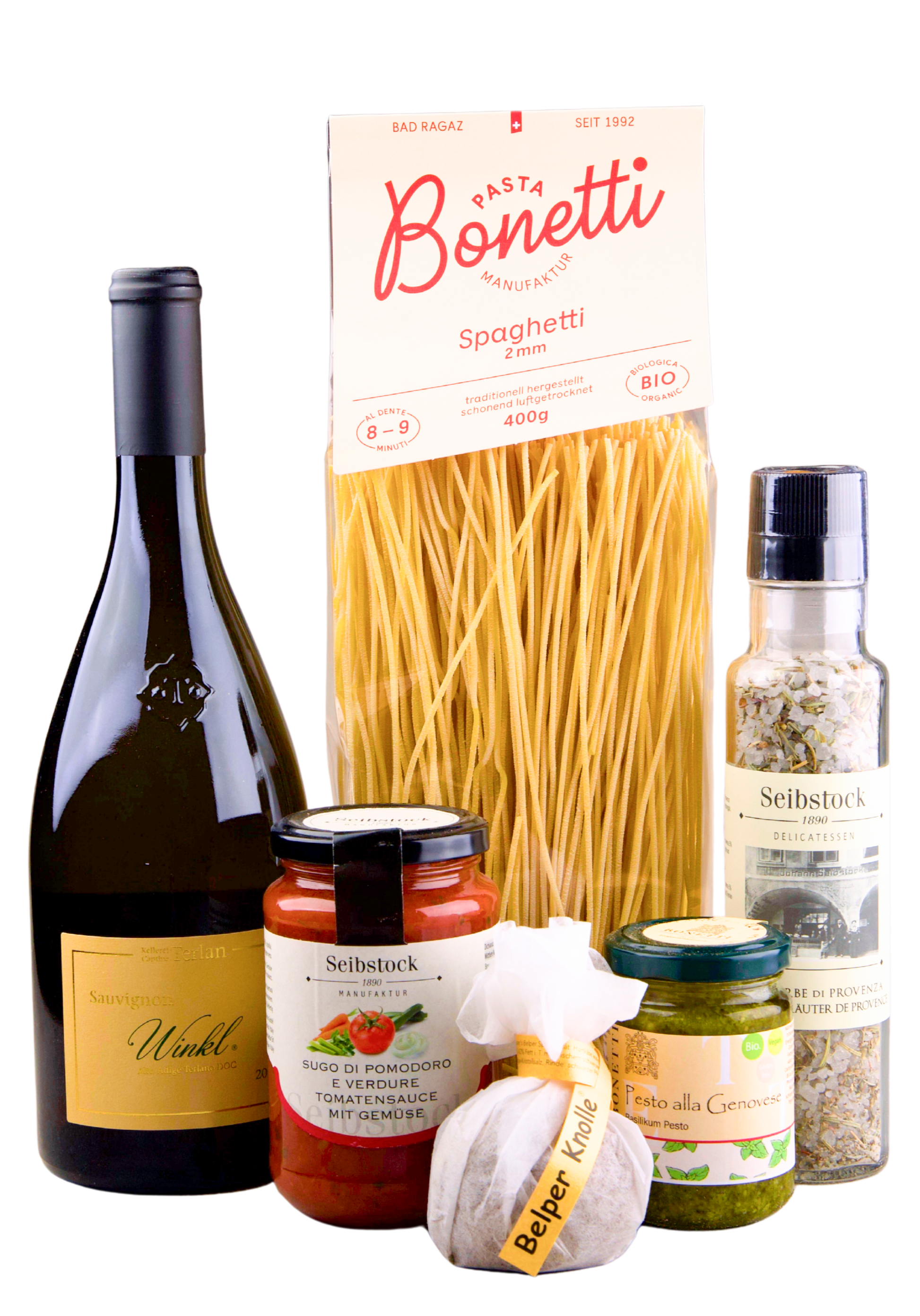 Geschenkkorb "Pasta Plausch" 1