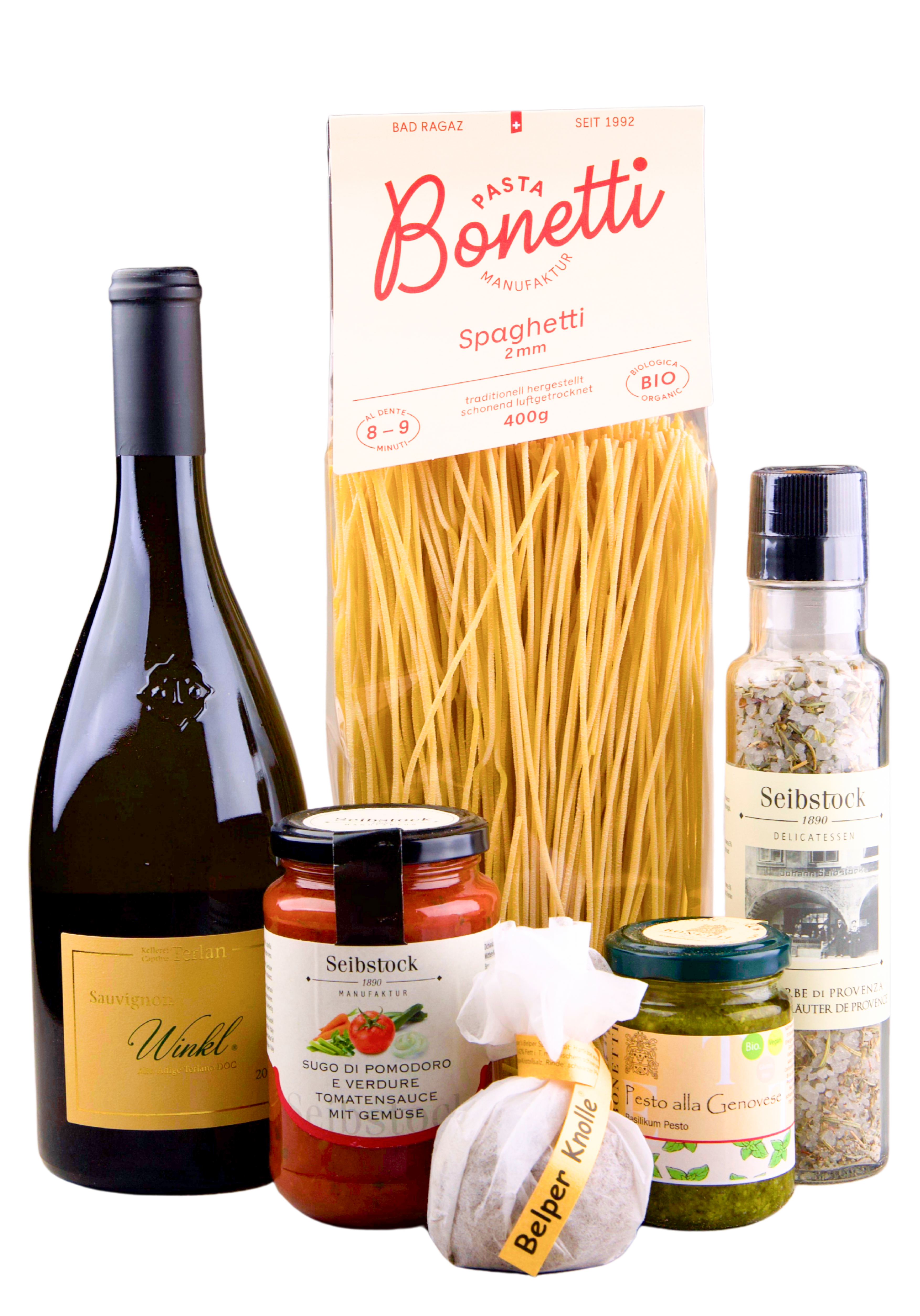Geschenkkorb "Pasta Plausch" 1