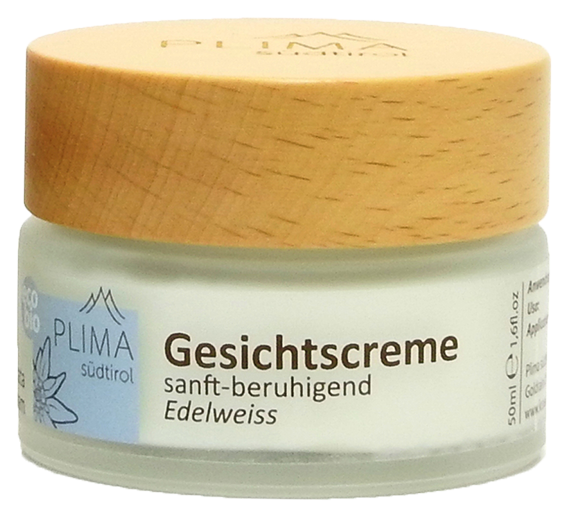Gesichtscreme Edelweiss sanft beruhigend Bio 1