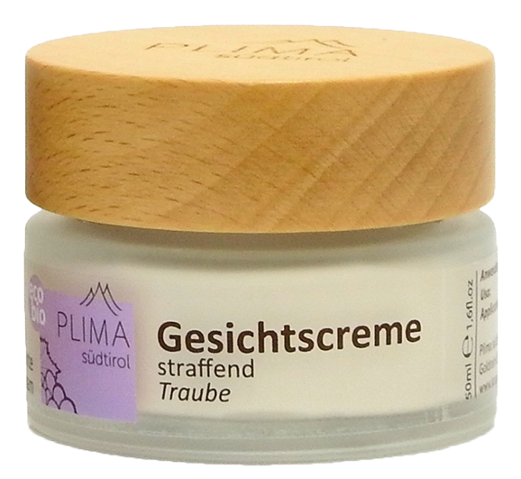 Gesichtscreme Traube straffend Bio 1