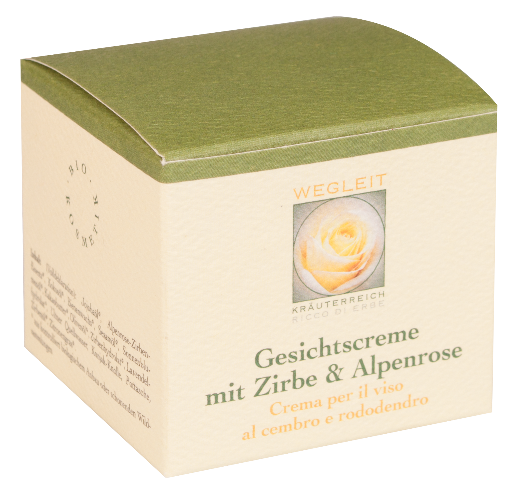 Gesichtscreme Zirbe und Alpenrose Bio 1