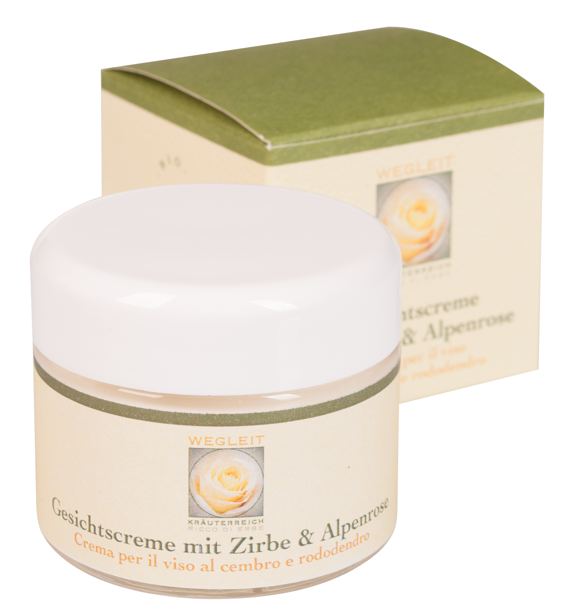 Gesichtscreme Zirbe und Alpenrose Bio 3