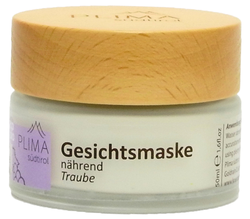 Gesichtsmaske Traube nährend Bio 1