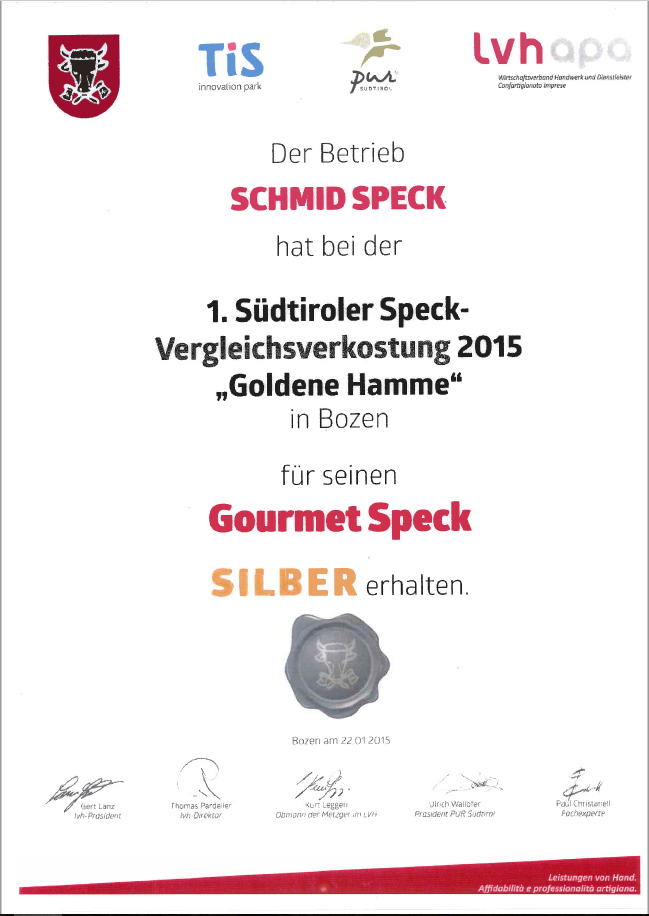 Gourmet Speck Hamme 3